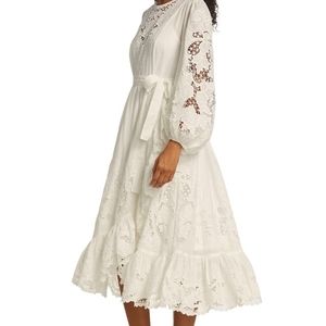 Zimmermann Lulu scallop lace dress
